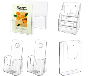 Wall Mounted Brochure Holders